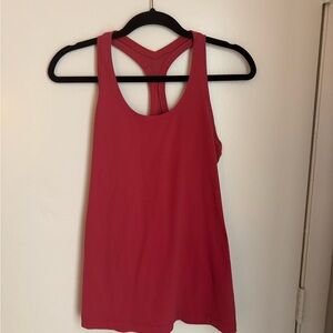 Lululemon Women's Red Racerback Tank Top